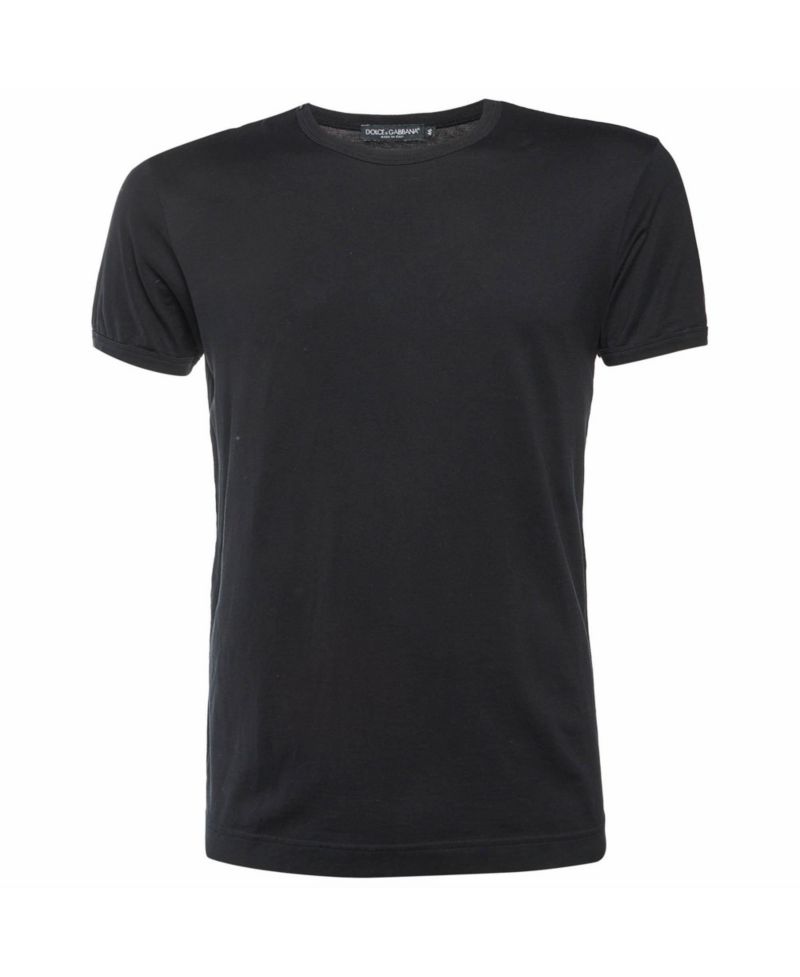 Women's Solid Cotton Crewneck T-Shirt