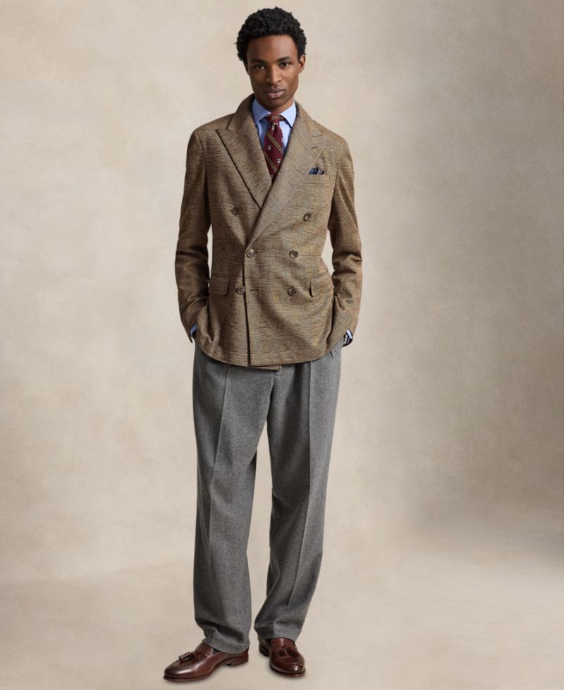 Men's Polo Soft Modern-Fit Knit Sport Coat