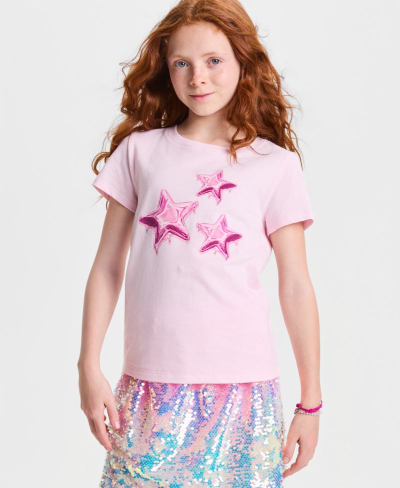 Girls' XS-XL Chrome Stars T-Shirt