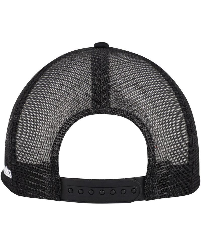 Men's and Women's Black the Godfather Genco Pura Co Trucker Snapback Hat