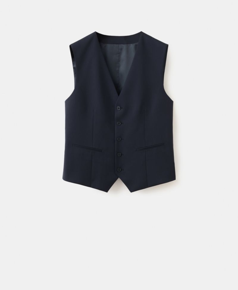Men's Turin Wool Suit Vest