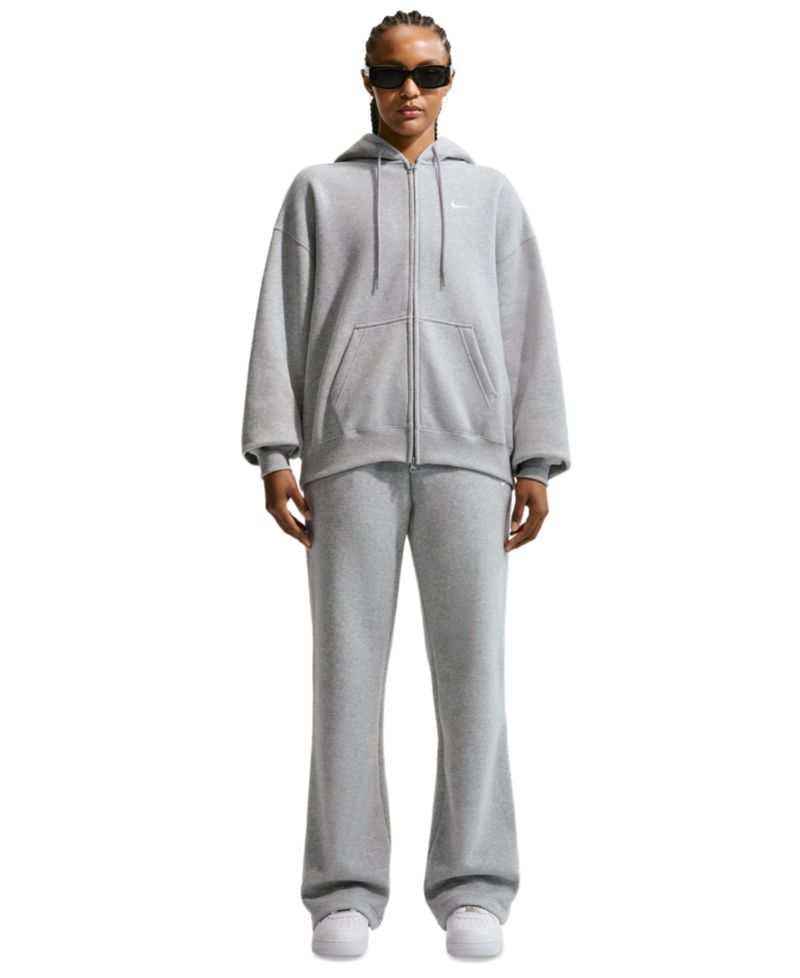 Women's Studio Fleece Medium Weight Oversized Full-Zip Hoodie