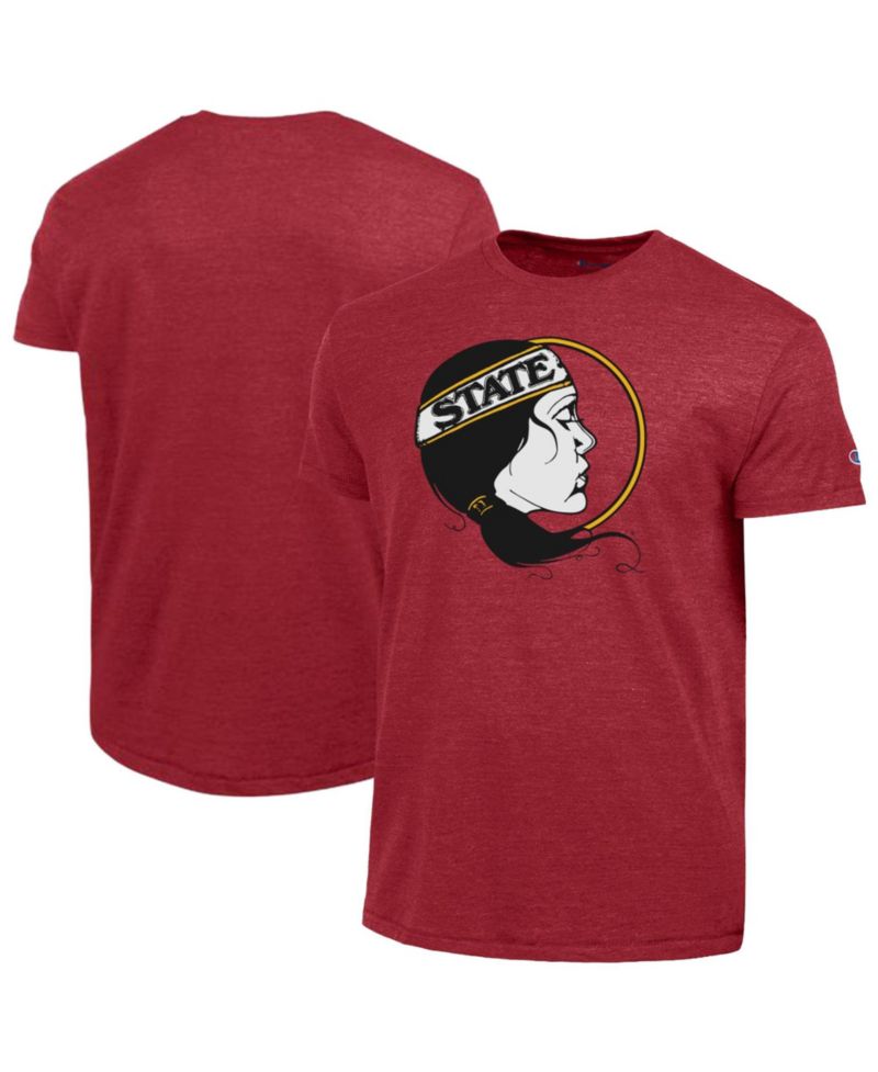 Men's Garnet Florida State Seminoles Vintage Triumph Tri-Blend T-Shirt