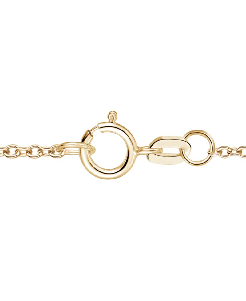 Ruby (1-1/2 ct. t.w.) & Diamond (1/20 ct. t.w.) Heart Pendant Necklace in 14k Yellow Gold