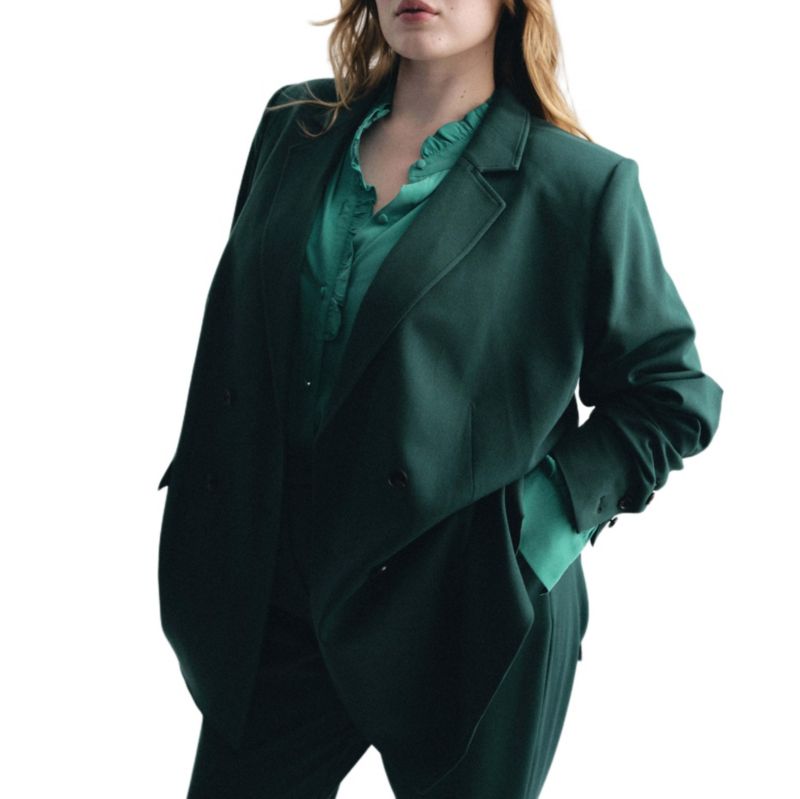 Women's Plus Size All Day Warren Double Breasted Blazer