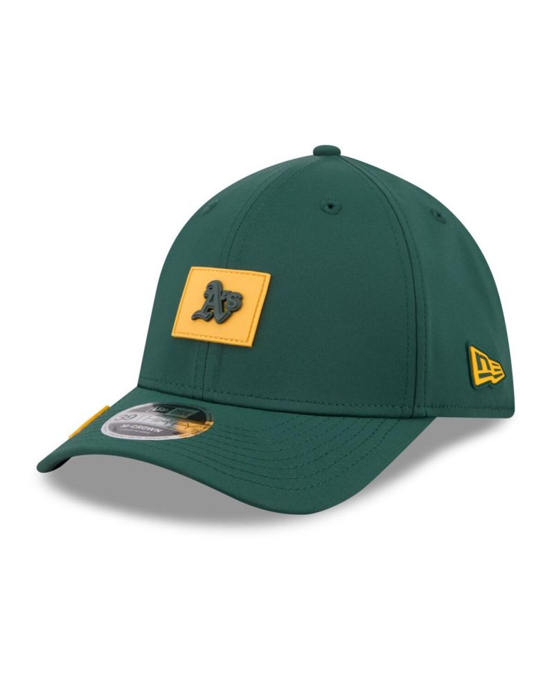 Men's Green Athletics 2026 Clubhouse M-Crown 39THIRTY Flex Hat