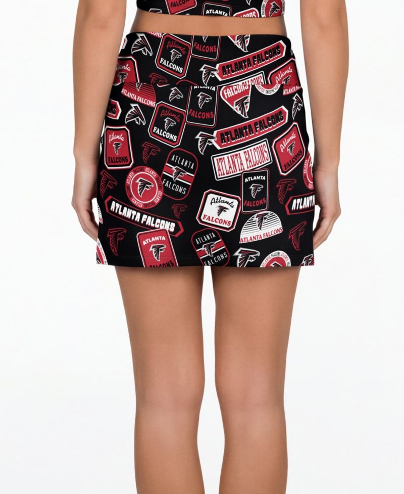 Women's Black Atlanta Falcons Grady Sleep Skort