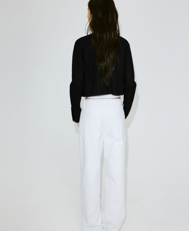 Women's Jafar Fine-Knit Cropped Jacket