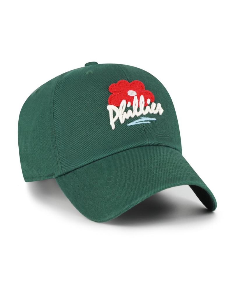 Men's and Women's Green Philadelphia Phillies Flora Gallery Clean Up Adjustable Hat