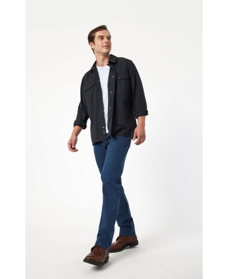 Men's Zach Straight Leg In Sky Casual Twill Pants