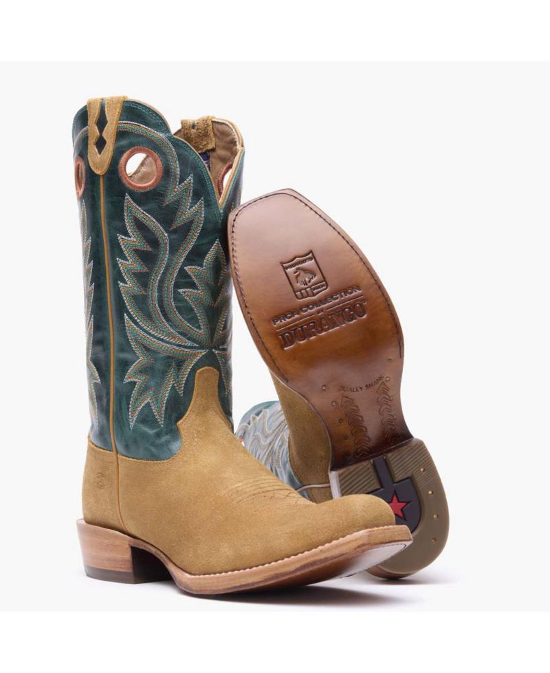 Men's PRCA Collection Roughout Western Boot