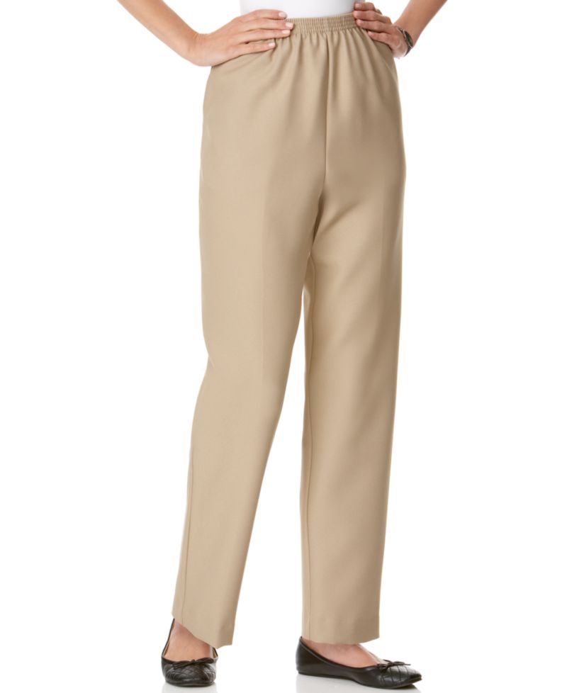 Classics Pull-On Straight-Leg Pants