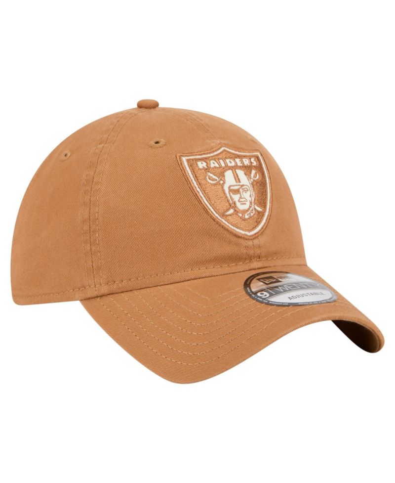 Men's Brown Las Vegas Raiders Stamp 9TWENTY Adjustable Hat