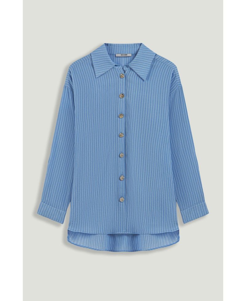 Women's Bustier-Detail Shirt