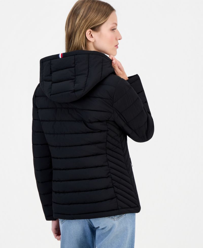 Women's Hooded Packable Puffer Coat, Created for Macy's