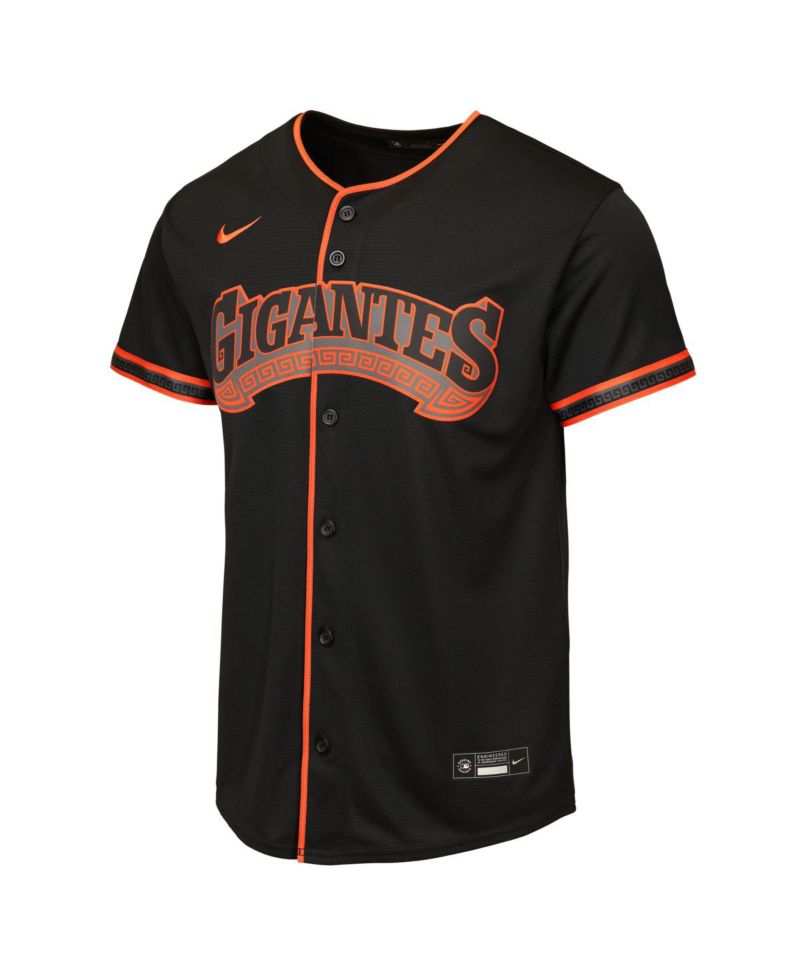 Big Boys and Girls Jung Hoo Lee Black San Francisco Giants Alternate 2 Replica Jersey