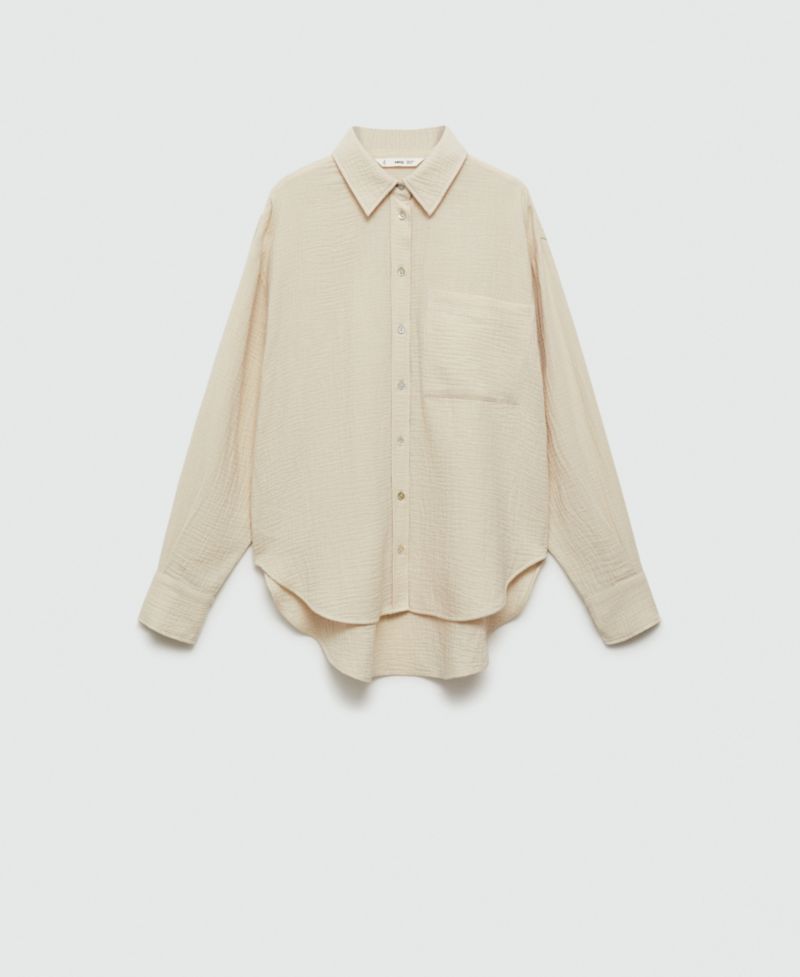 Women's Chest Pocket Cotton Shirt