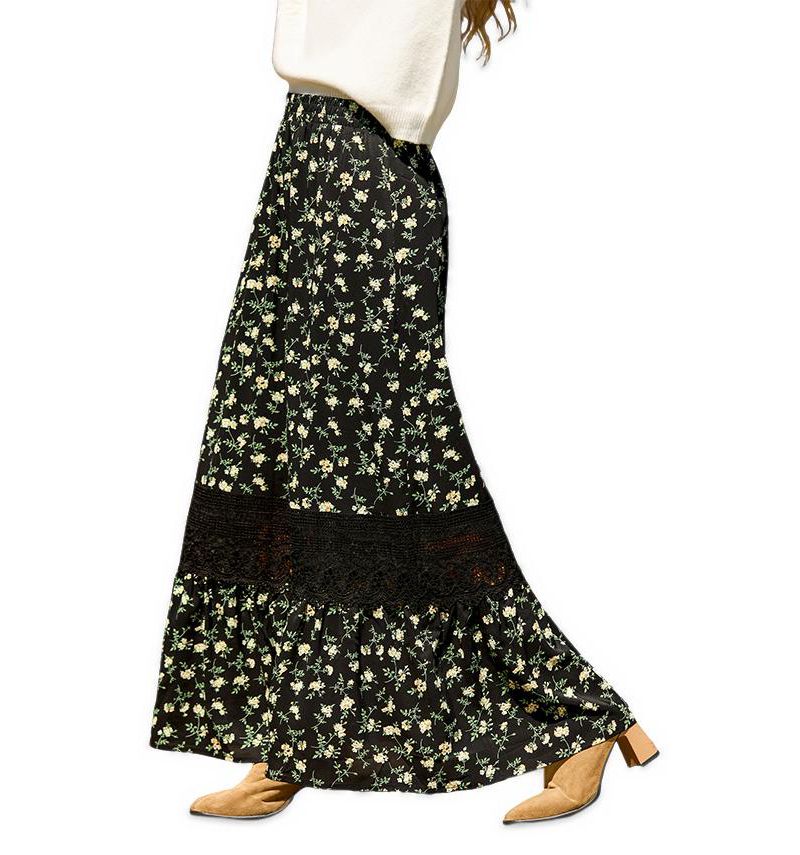 Women's Picked for You Maxi A-Line Lace Skirt
