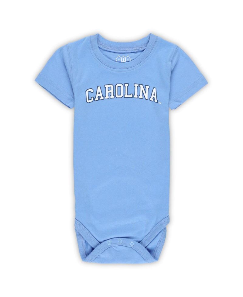 Baby Boys and Girls 3-Pack North Carolina Tar Heels Bodysuit Set