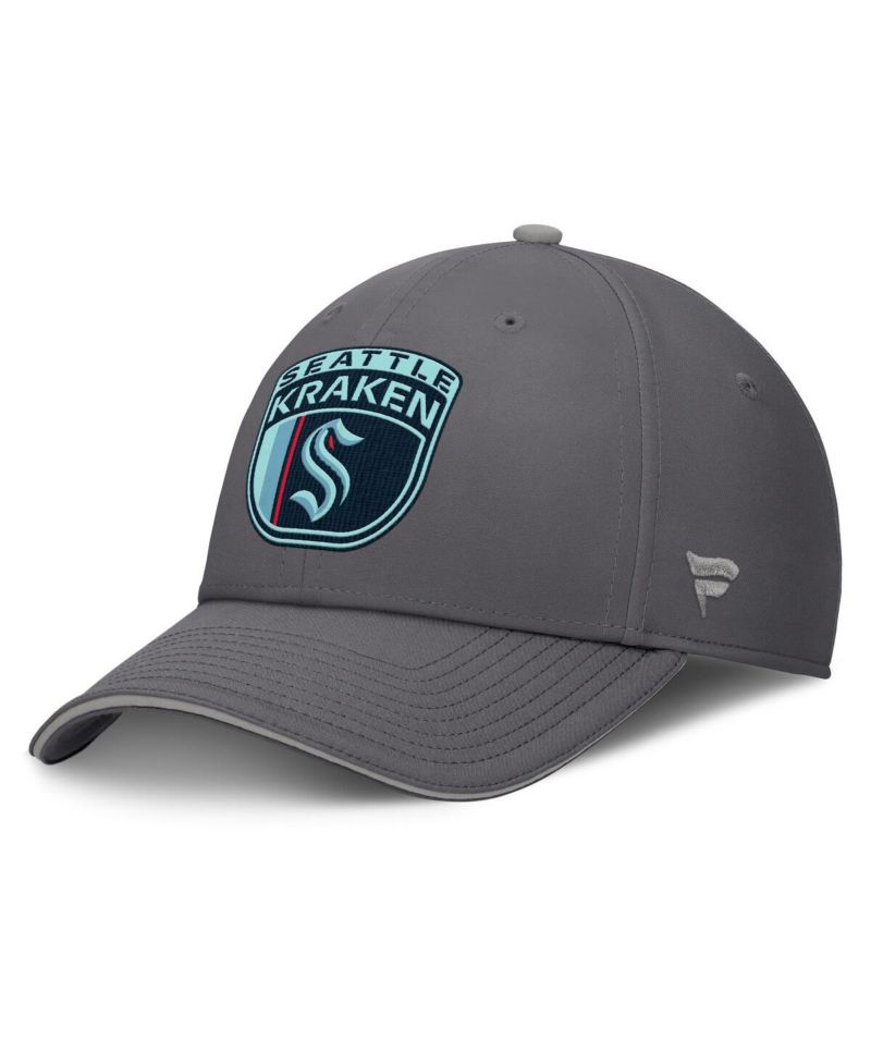 Men's Gray Seattle Kraken Home Ice Flex Hat