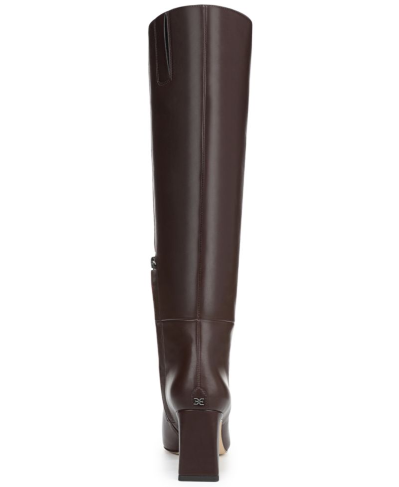 Women's Sylvia Snip Toe Knee High Dress Boots, Regular, Wide & Extra Wide Calf