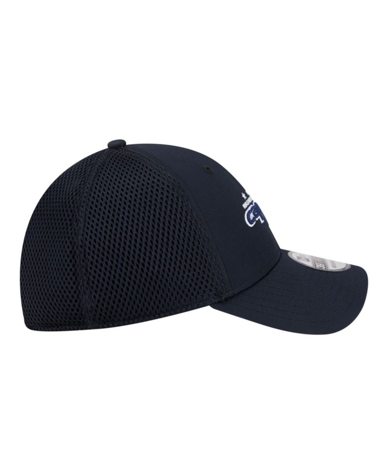 Men's Navy Washington Capitals Logo 39THIRTY Flex Hat