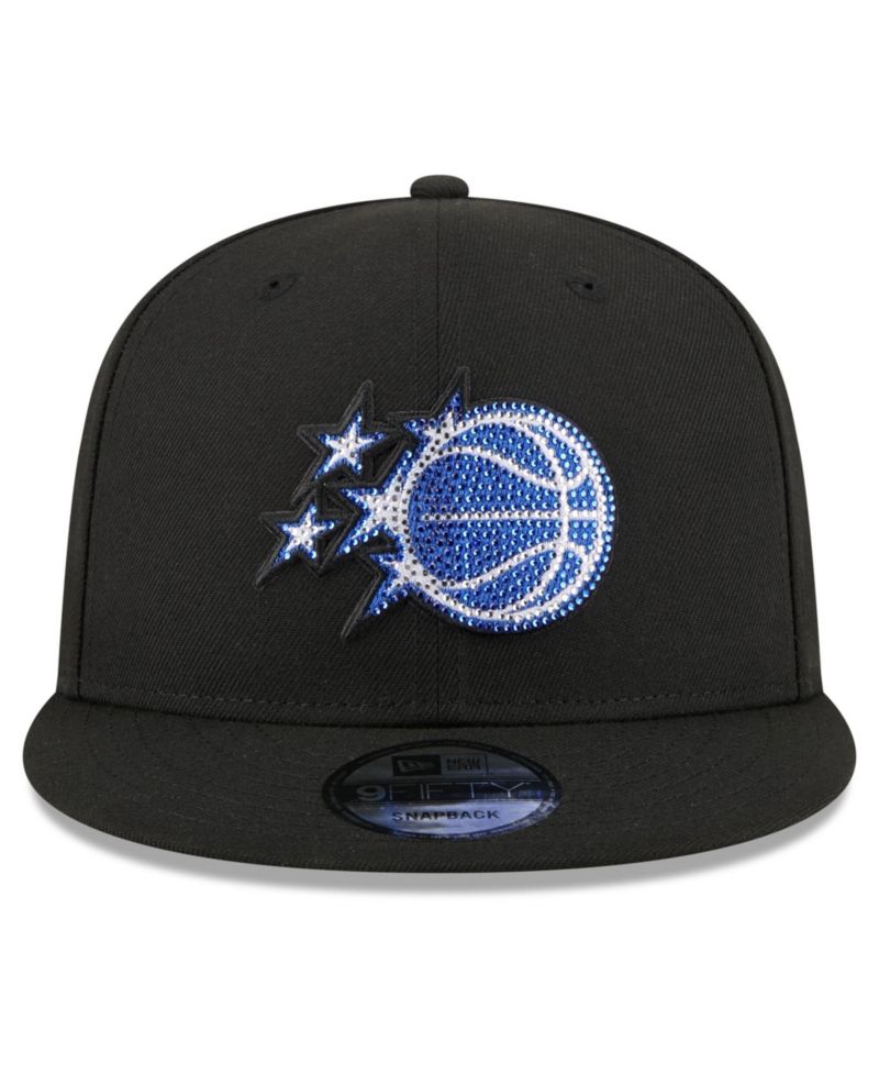 Men's Black Orlando Magic 2026 NBA Draft Crystal 9FIFTY Snapback Hat