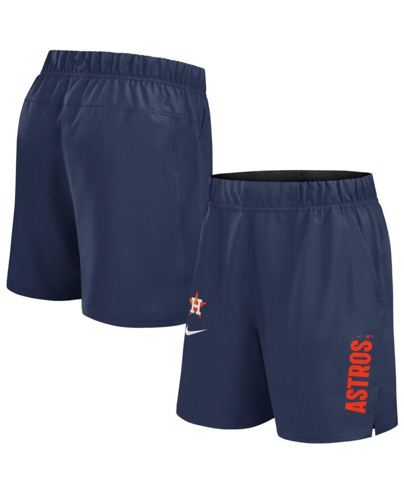 Men's Navy Houston Astros Woven Victory Performance Shorts