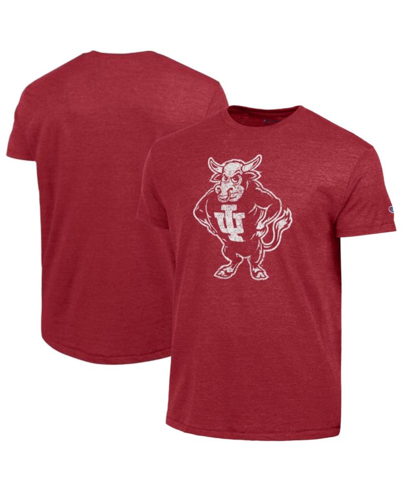 Men's Crimson Indiana Hoosiers Triumph Tri-Blend T-Shirt