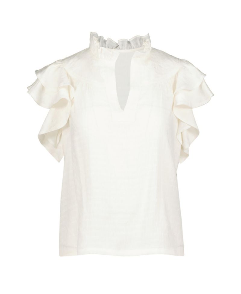 Women's BISHOP + YOUNG Margarita Poplin Top