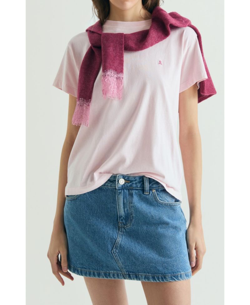 Women's Skull Basic T-Shirt