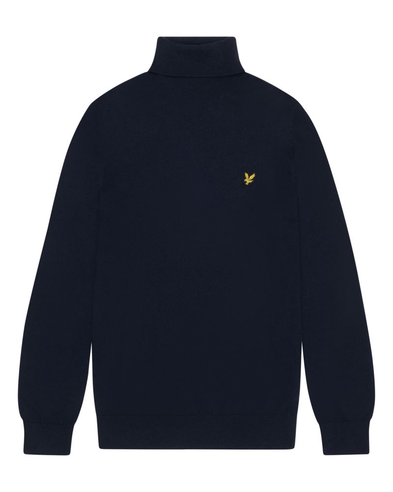 Men's Cotton Merino Turtleneck Sweater
