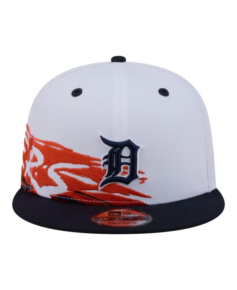 Men's White/Navy Detroit Tigers 9FIFTY Snapback Hat