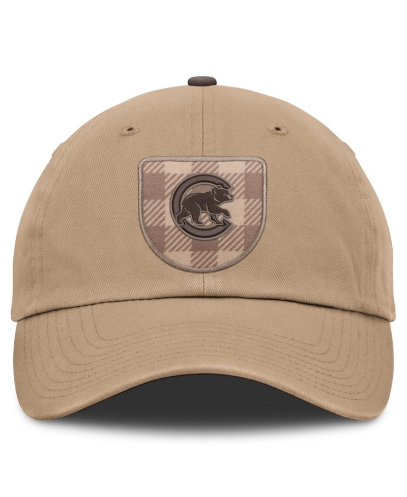 Men's Light Brown Chicago Cubs Statement Club Adjustable Hat