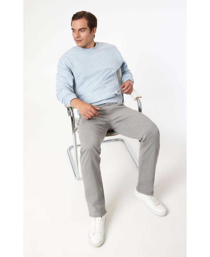 Men's Zach Regular Rise Straight Leg In Casual Twill Pants