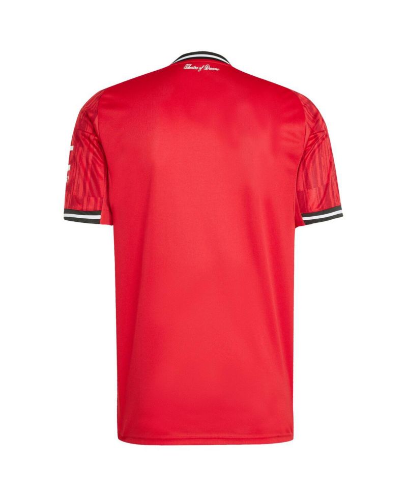 Men's Red Manchester United Home 2025/26 Replica Jersey