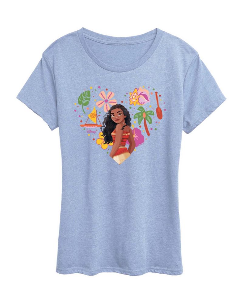 Plus Size Disney Princess Moana Graphic T-Shirt