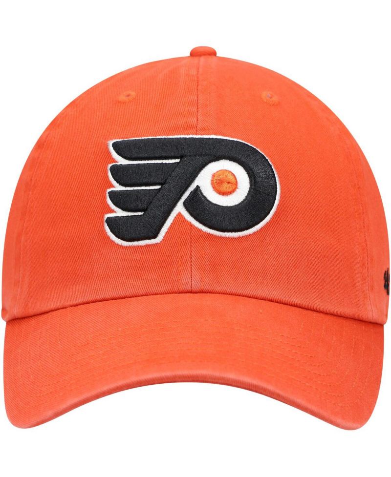 Men's Orange Philadelphia Flyers Team Clean Up Adjustable Hat