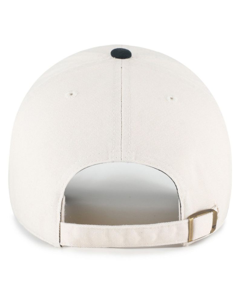 Men's Natural Chicago White Sox Single Swirl Ice Cream Helmet 2.0 Clean Up Adjustable Hat