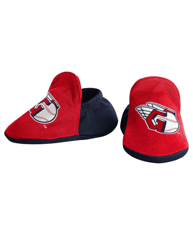 Baby Boys and Girls Cleveland Guardians Tied Up Bodysuit and Bib Bootie Set