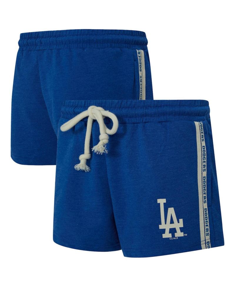 Women's Royal Los Angeles Dodgers Birch French Terry Shorts