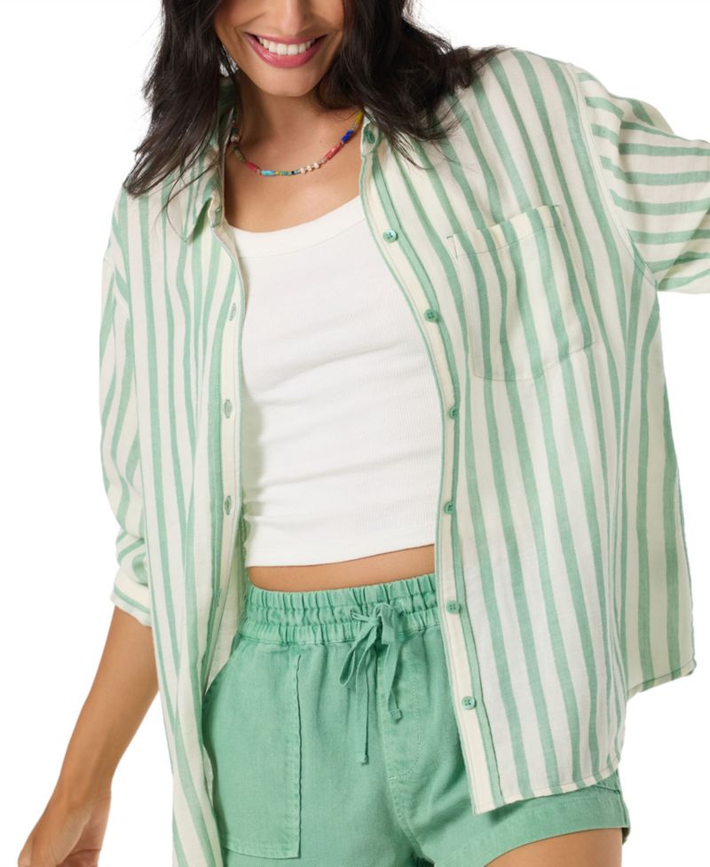 Women's Cotton Leni Striped Shirt