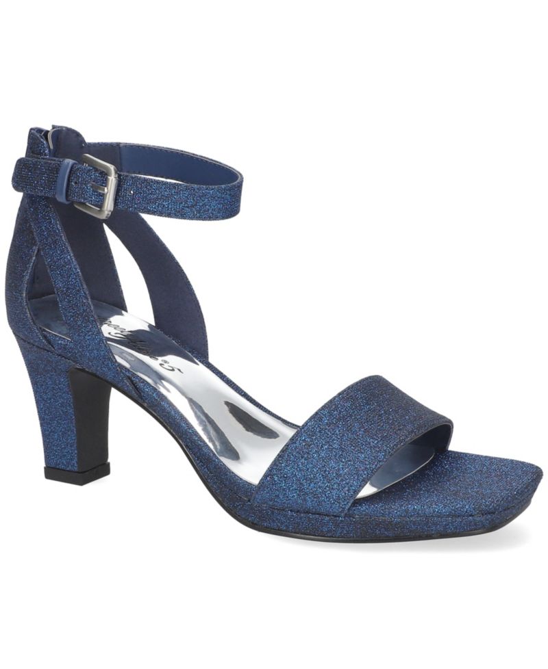 Ro Square Toe Heeled Sandals
