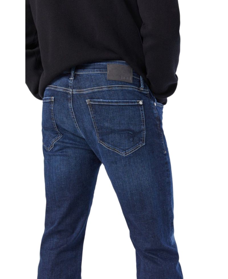 Men's Marcus Dark-Rinse Slim Straight-Leg Jeans
