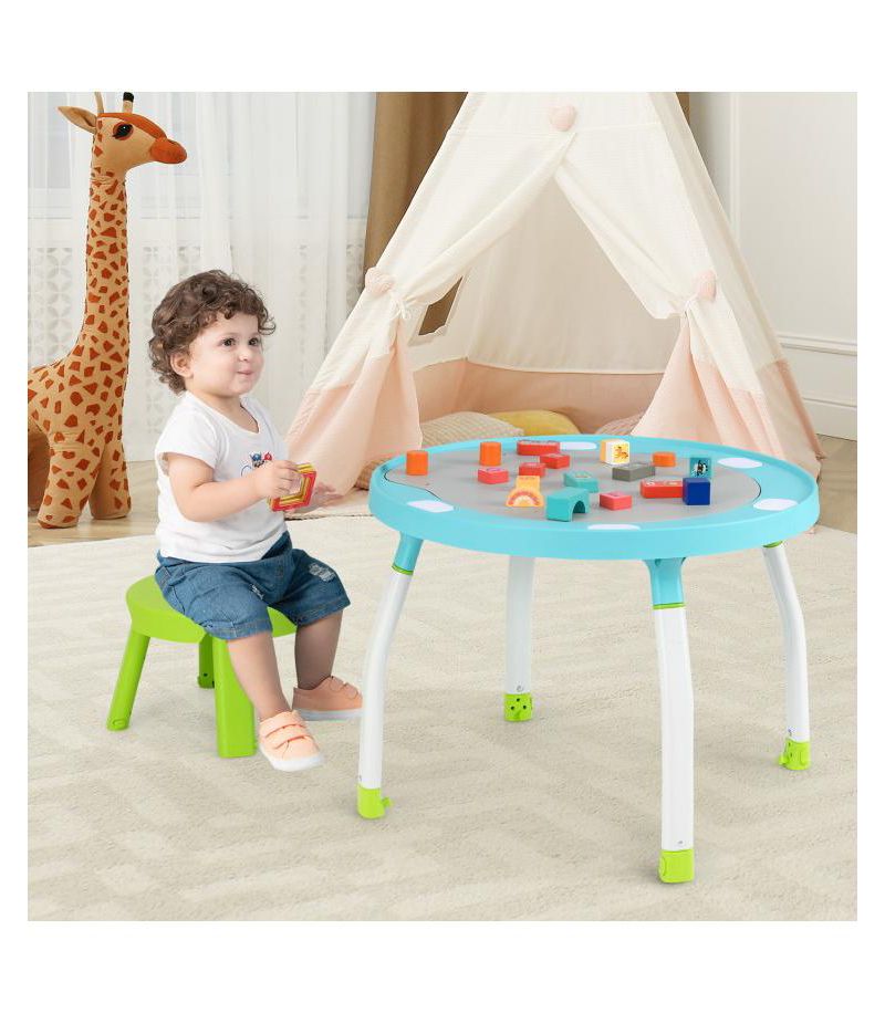 Toddler 5-in-1 Baby Activity Center with Bounce Seat & Toys