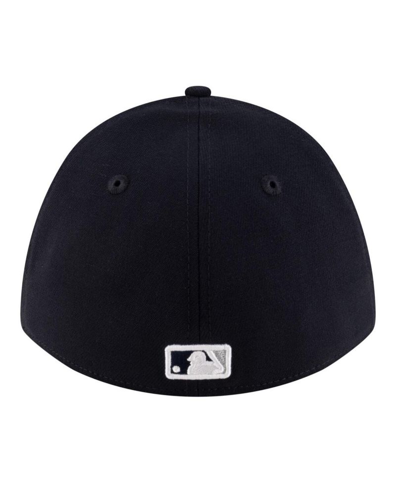 Men's Navy New York Yankees Player Replica 39THIRTY M-Crown Flex Hat