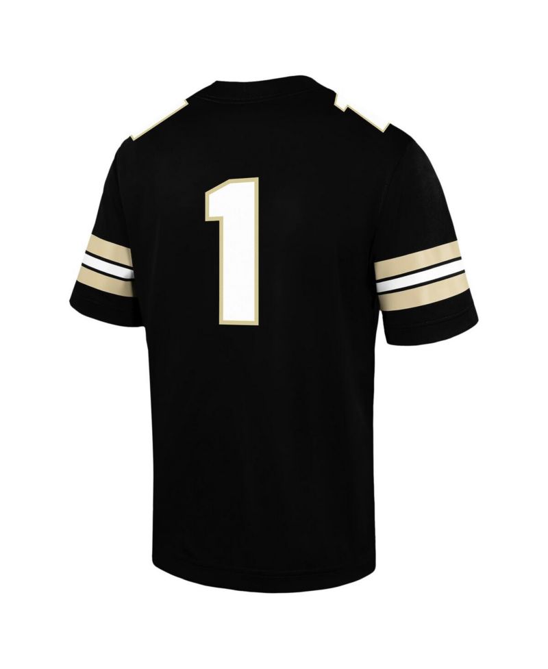 Big Boys and Girls 1 Black Purdue Boilermakers Untouchable Football Jersey