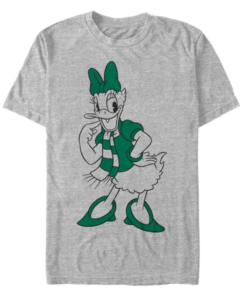 Men's Pine Green Daisy Short Sleeve T-Shirt
