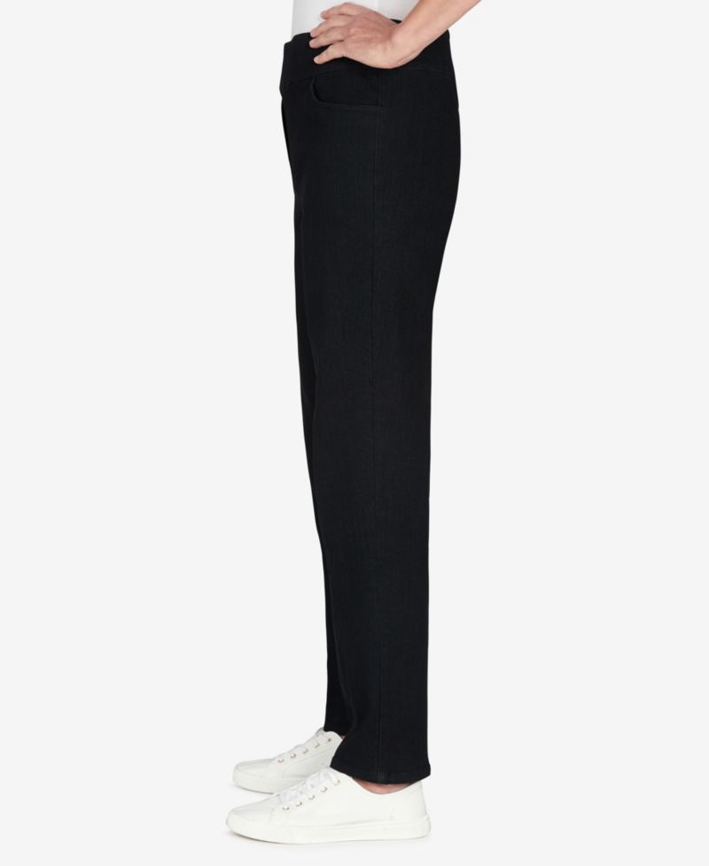 Women's Super Stretch Mid- Rise Average Length Denim Pant