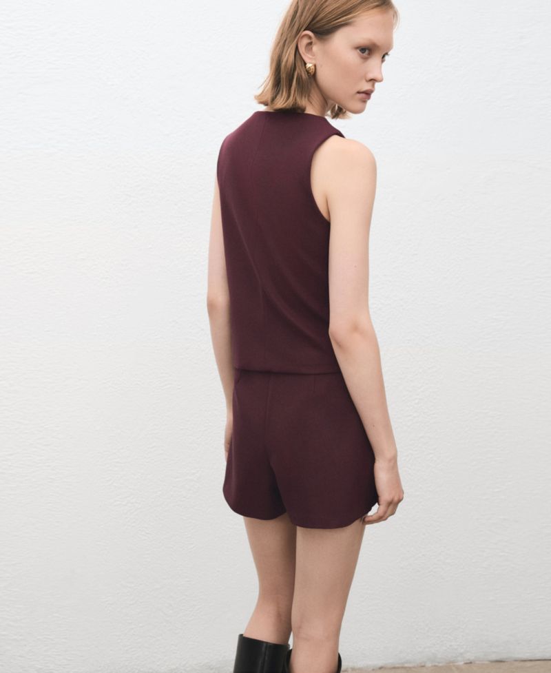 Women's Buttons Suit Vest